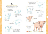 Boek - Tekenen in 10 Stappen - Schattige Dieren