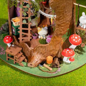 Robotime miniatuur DIY kit - Fairytale Tree House