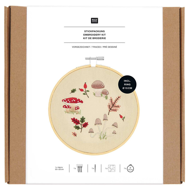 Rico Design borduurpakket - herfstkrans