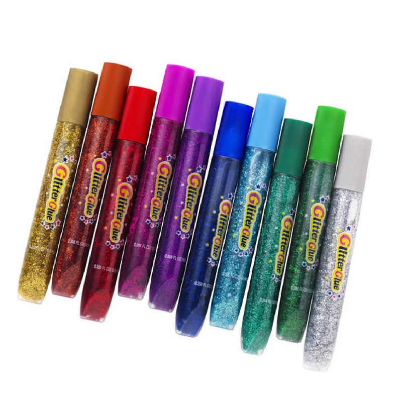 glitter lijm ± 10,5 ml - 10 stuks