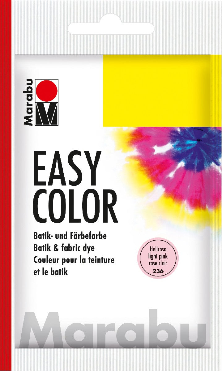 Marabu Easy Color batik verfzakje - lichtroze