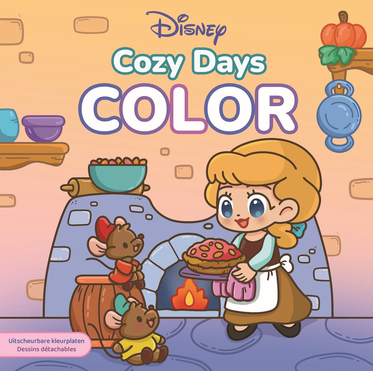 Kleurboek - Cute & Cozy - Disney cozy days