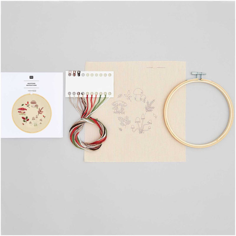 Rico Design borduurpakket - herfstkrans