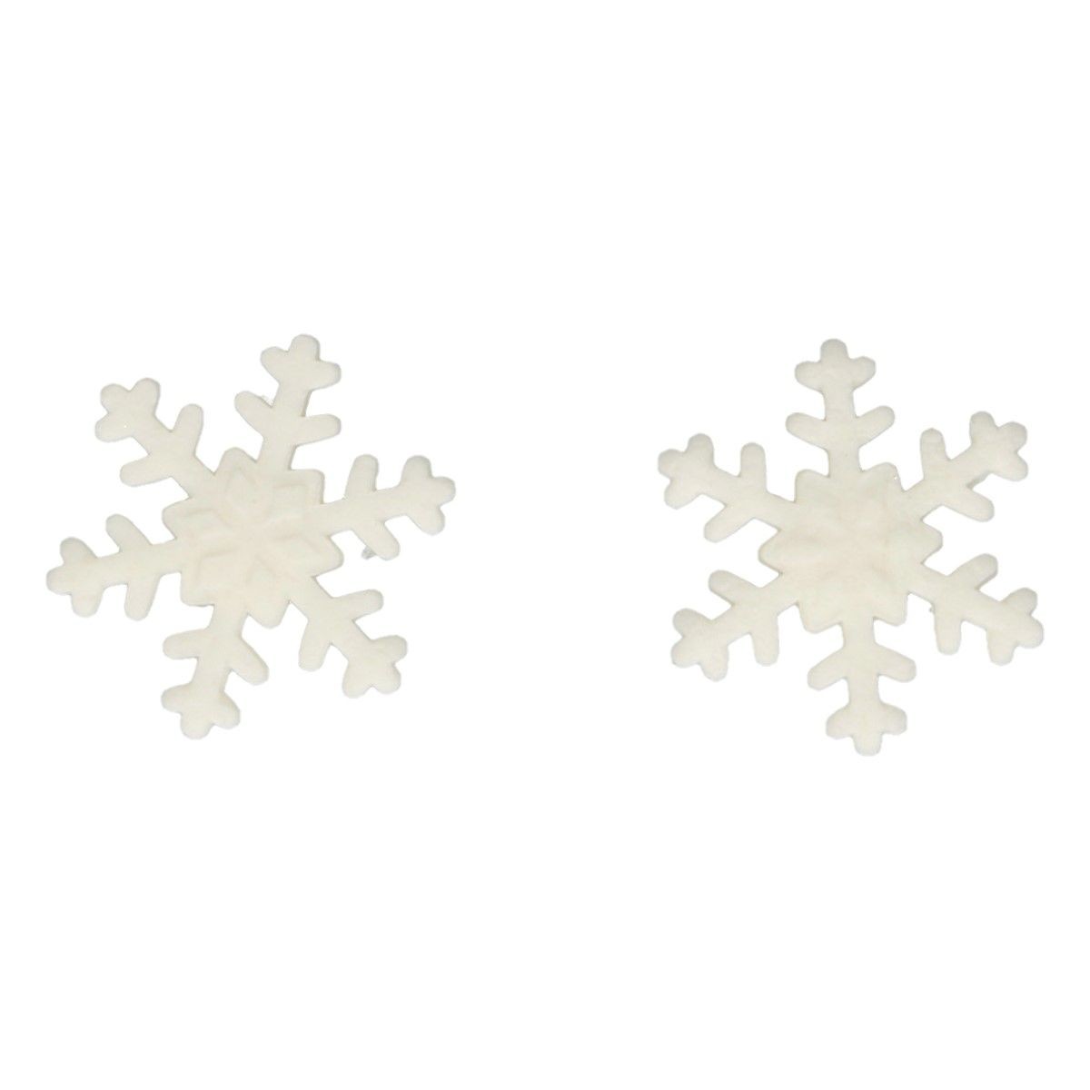 FunCakes fondantdecoratie - witte sneeuwsterren