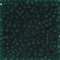 TOHO Round kralen - 11/0 - #7BDF groenblauw mat transparant