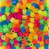 Panduro strijkkralen - 1000 stuks - 65 mix neon