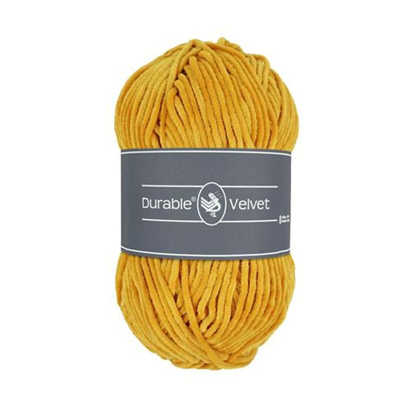 Durable Velvet garen - 100 gram - 411 mimosa