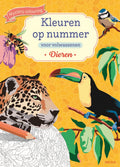 Kleurboek - Kleuren op nummer - Dieren