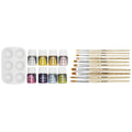 Panduro set hobbylak + accessoires - mat