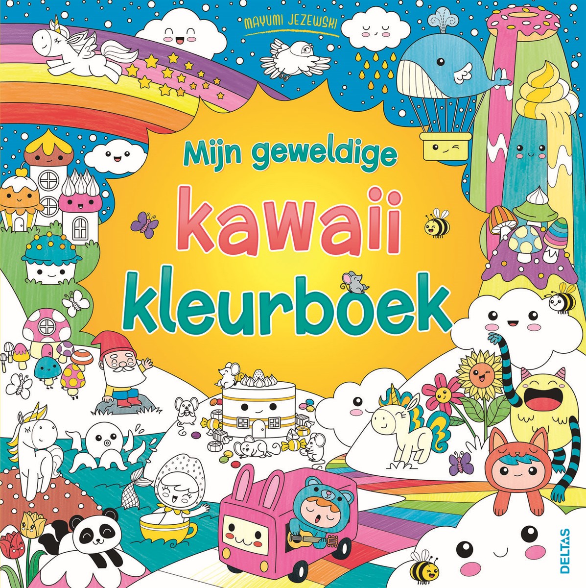 Kleurboek - Mijn geweldige kawaii kleurboek