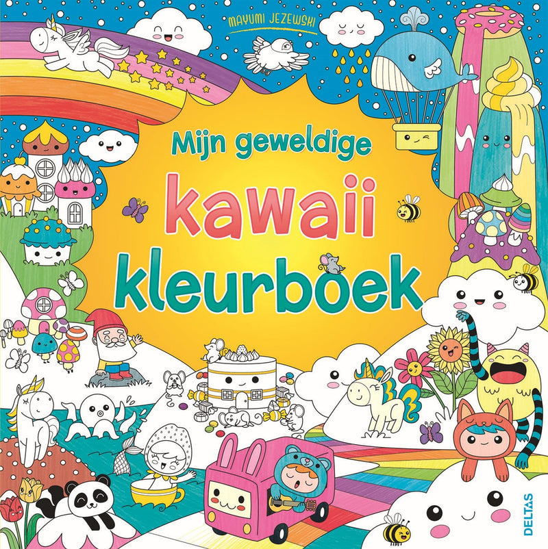 Kleurboek - Mijn geweldige kawaii kleurboek