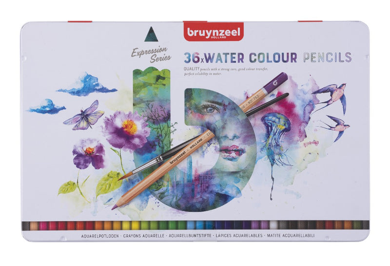 Bruynzeel Creatives - aquarelpotloden - 36 stuks