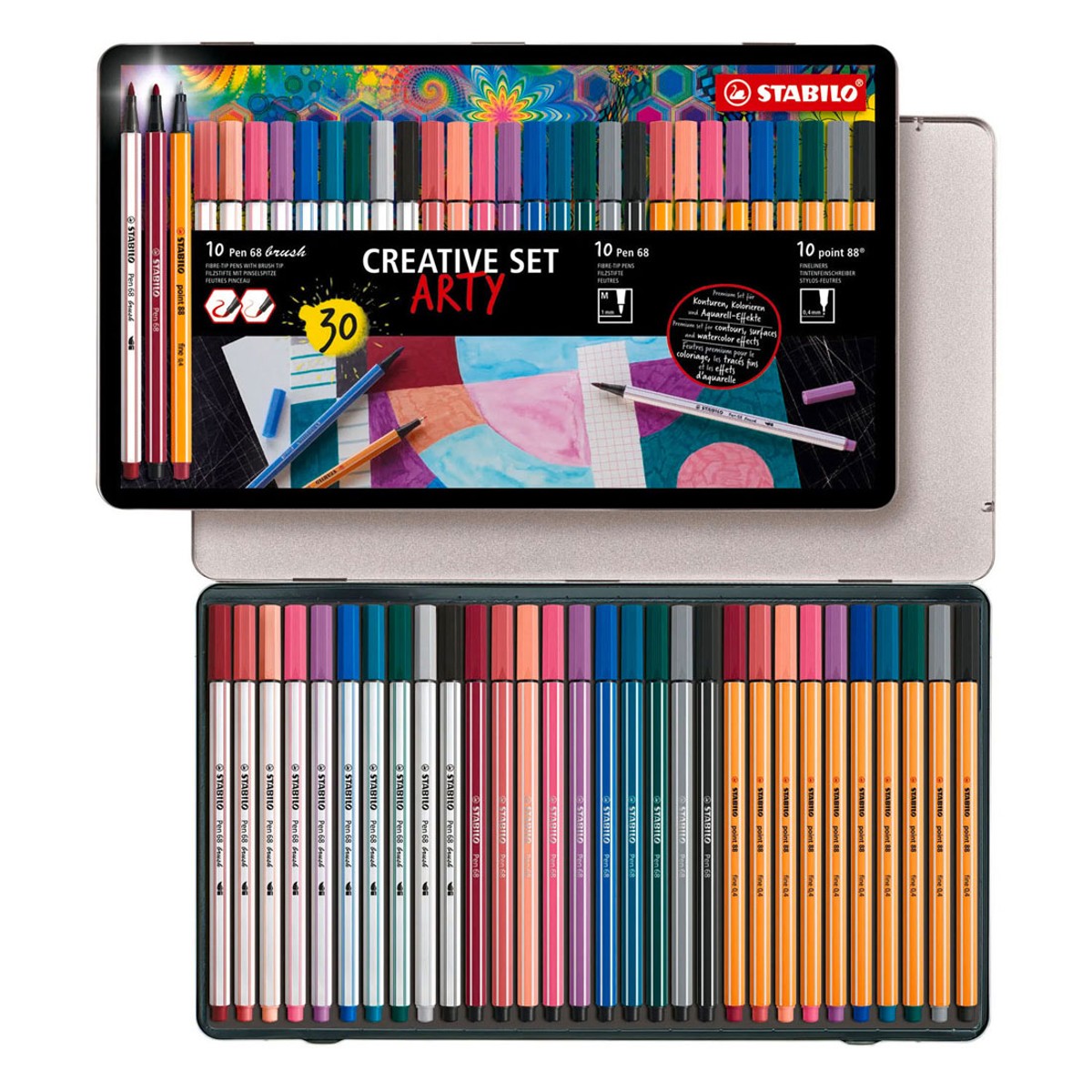 STABILO ARTY - Creative set - 30 stuks