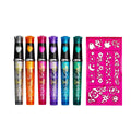 Tattoopennen - 6 kleuren