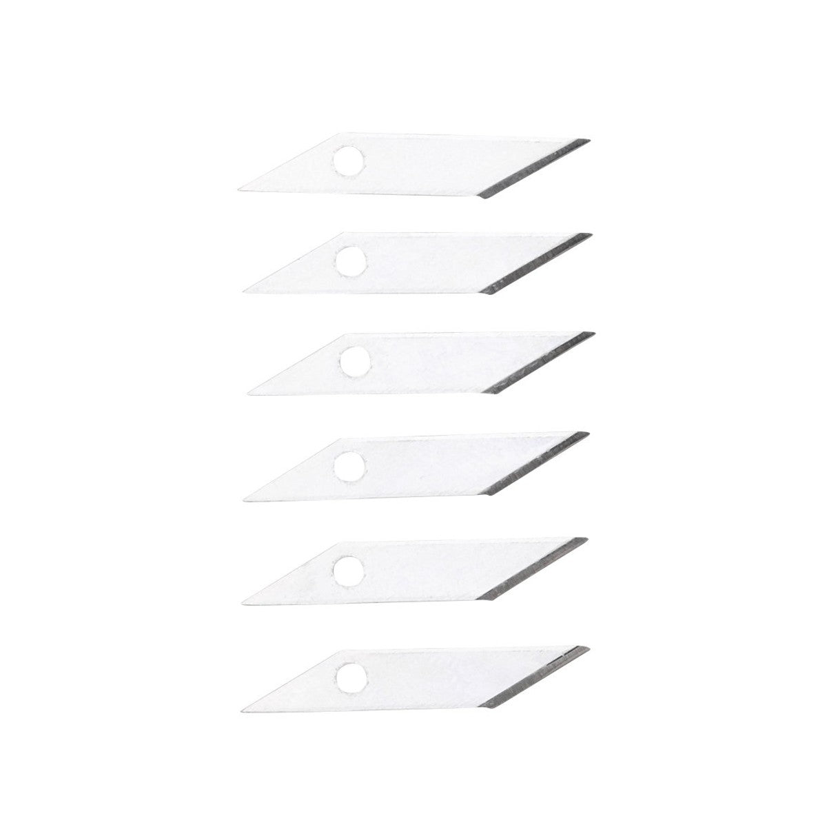 Reservemessen voor penmes - 6 stuks