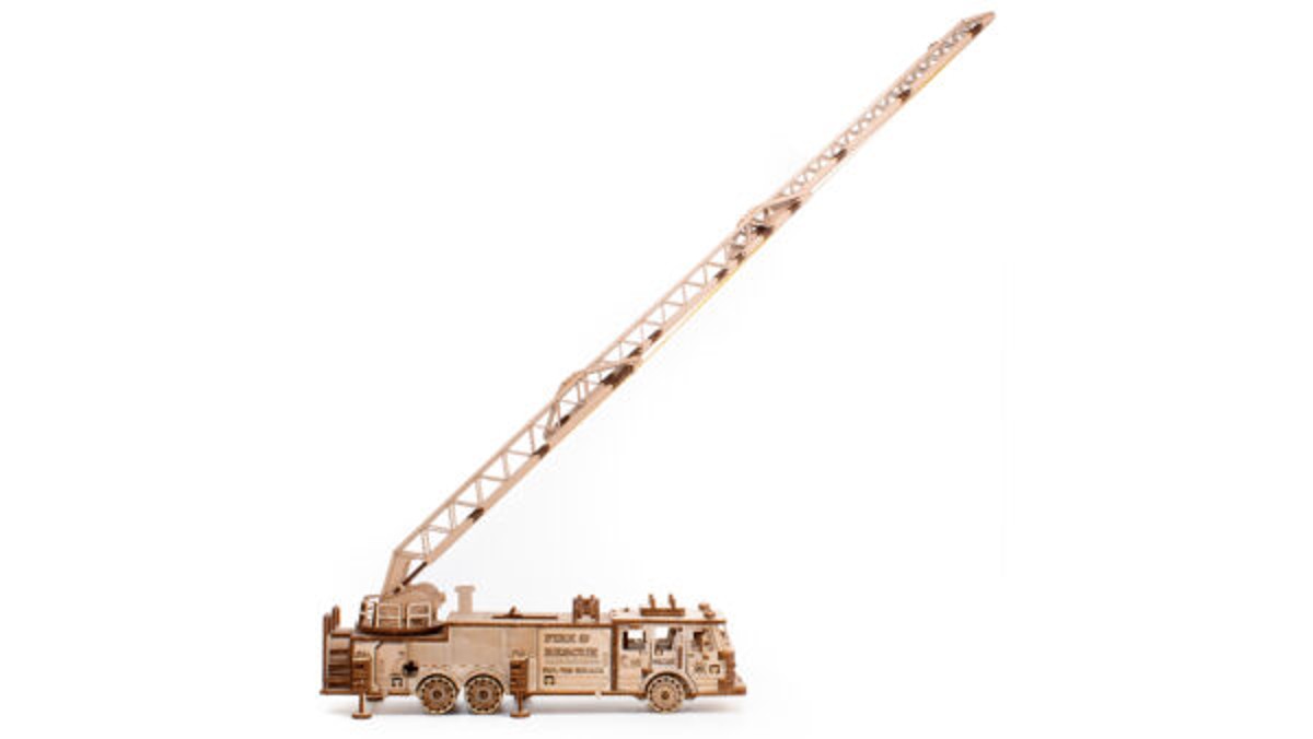 EWA houten 3D puzzel - Firetruck