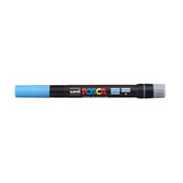 POSCA acrylmarker - brushpunt PCF-350 - 1-10 mm - lichtblauw