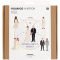 Borduurpakket - 20 cm - wedding