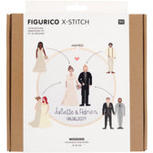Borduurpakket - 20 cm - wedding