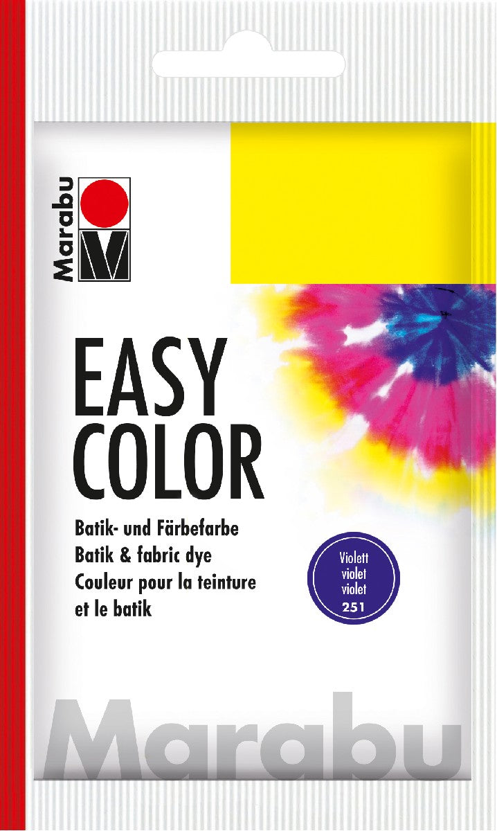 Marabu Easy Color batik verfzakje - violet