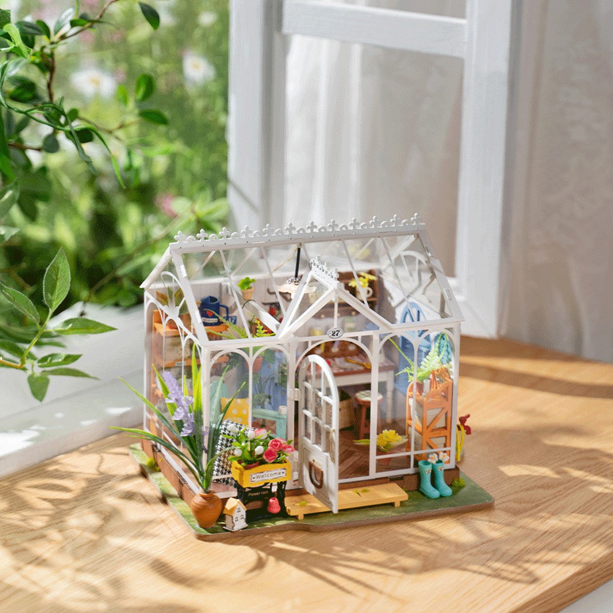 Robotime miniatuur DIY kit - Dreamy Garden House