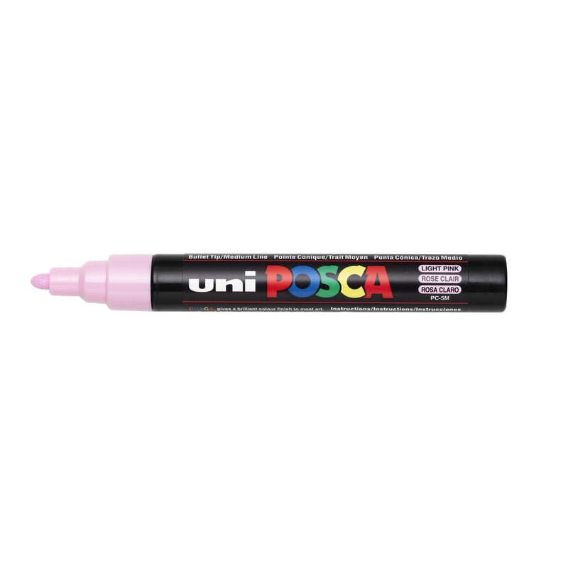 POSCA acrylmarker - medium PC-5M - 1,8-2,5 mm - lichtroze