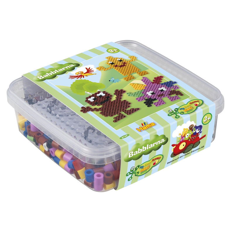 Hama Maxi - strijkkralen set - 600 stuks - monsters II