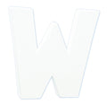 Décopatch - staande letter - 12 cm - W