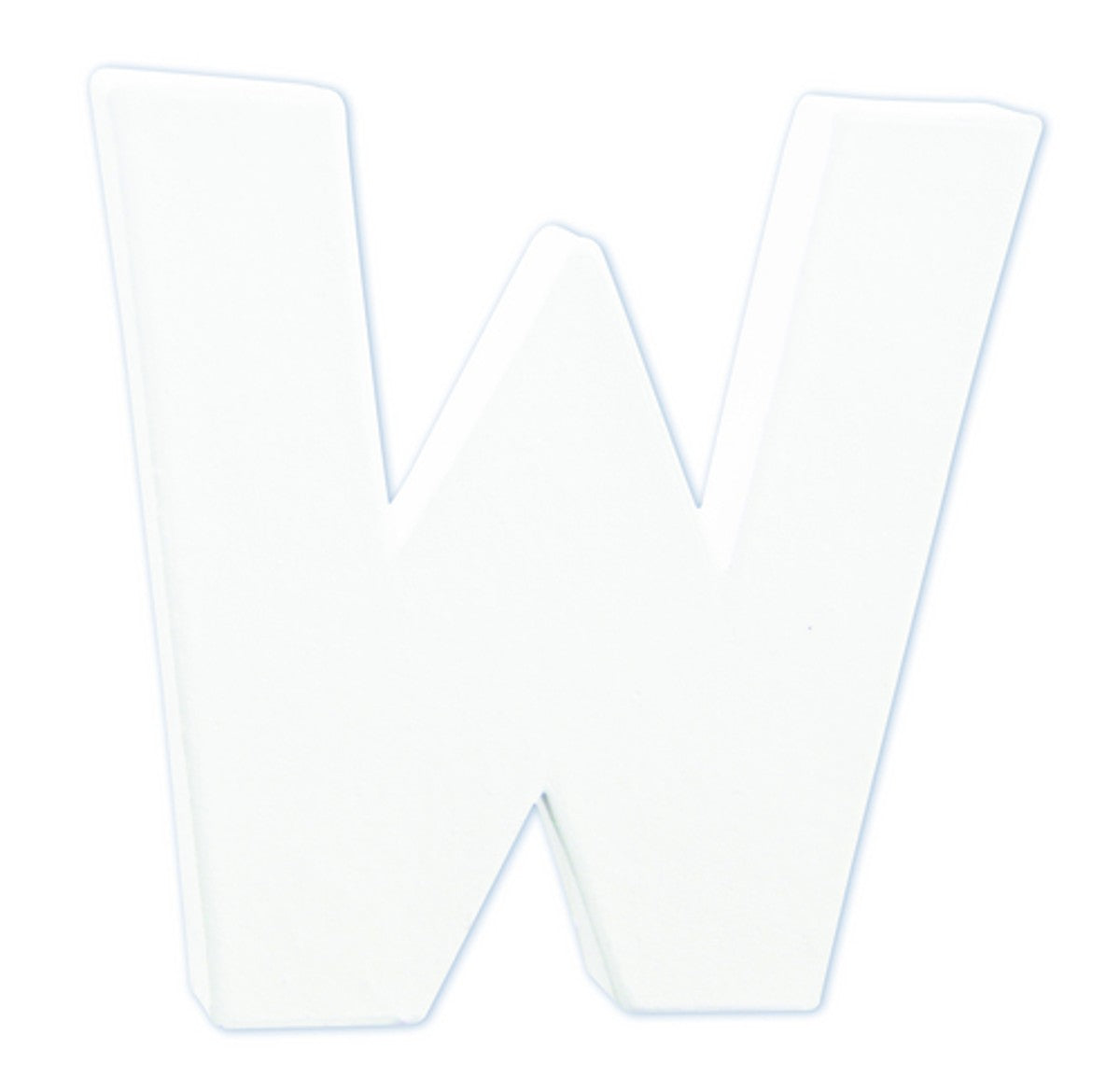 Décopatch - staande letter - 12 cm - W