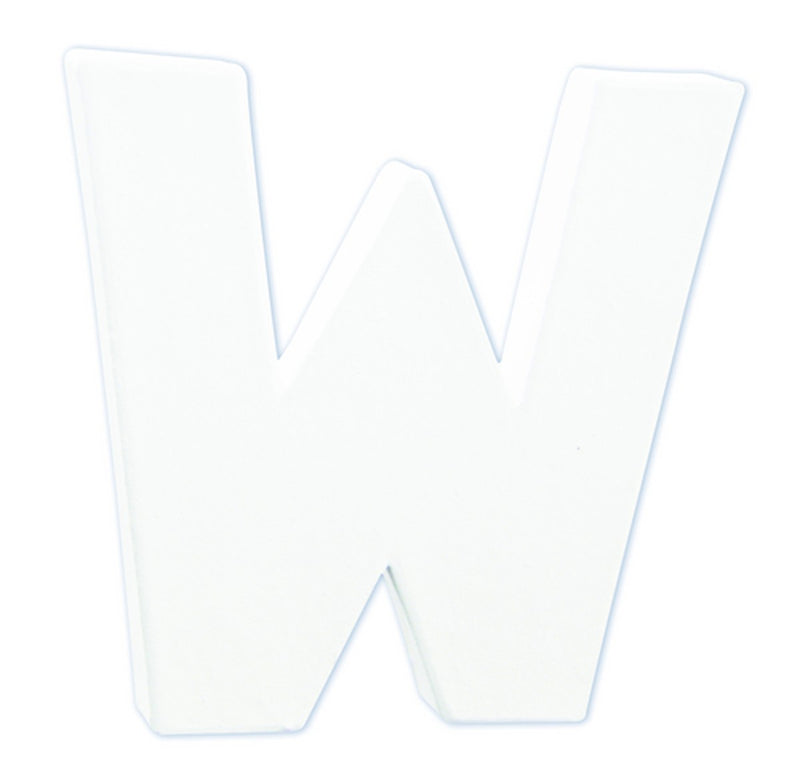 Décopatch - staande letter - 12 cm - W