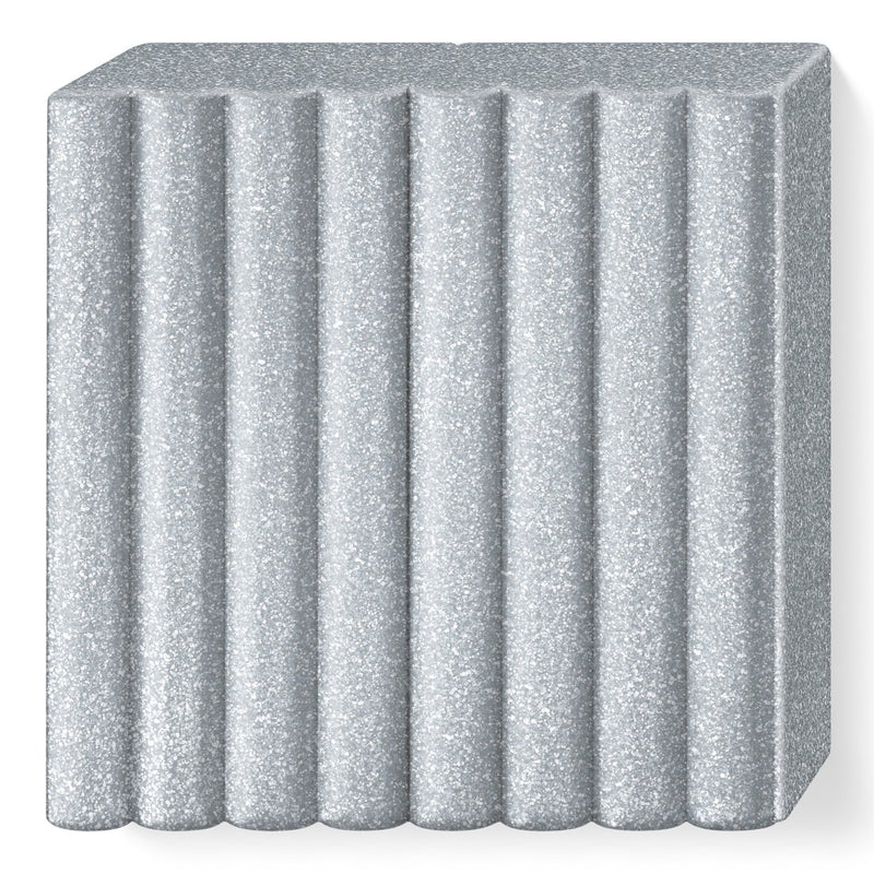 FIMO Soft Effect - 57 gram - glitter silver