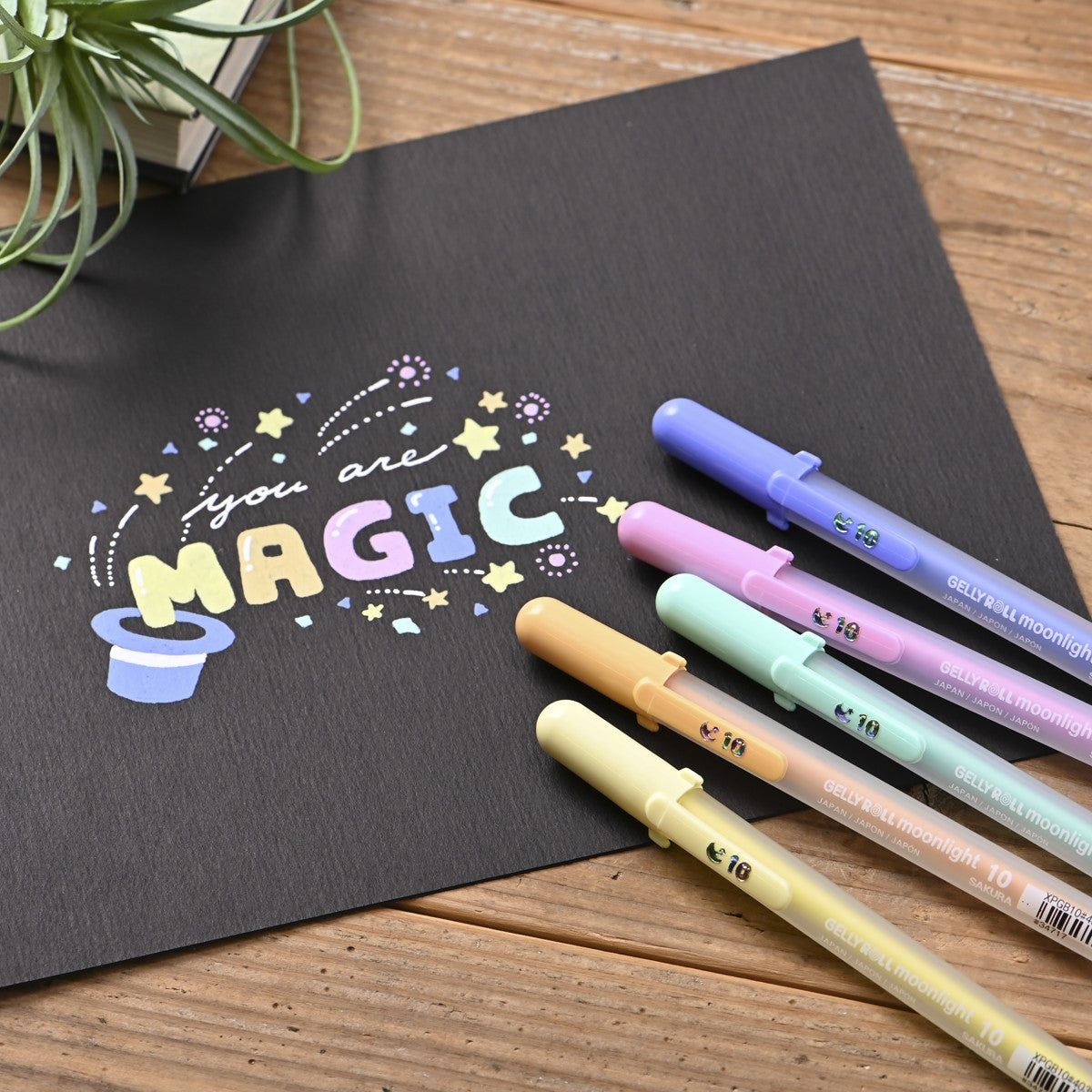 Sakura Gelly Roll set - Moonlight 10 pastel - 8 stuks