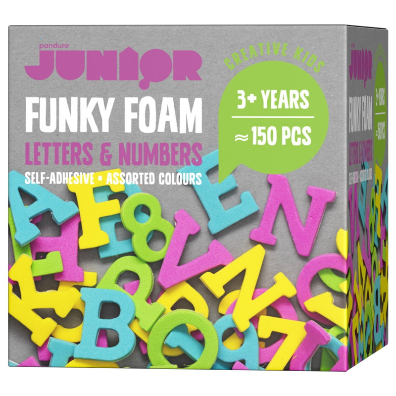Funky Foam stickers - letters en cijfers