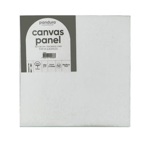 Canvasboard - wit - 30x30 cm