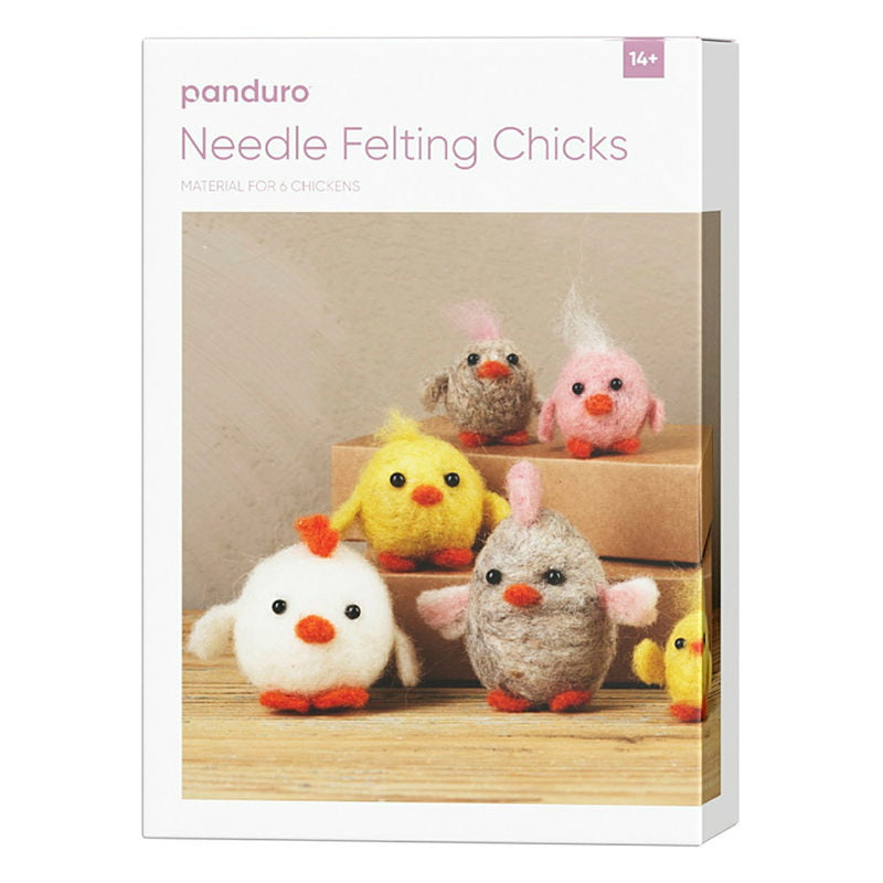 Panduro DIY kit - Needle Felting Chicks