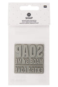 zeep stempel 49x49 mm - vierkant