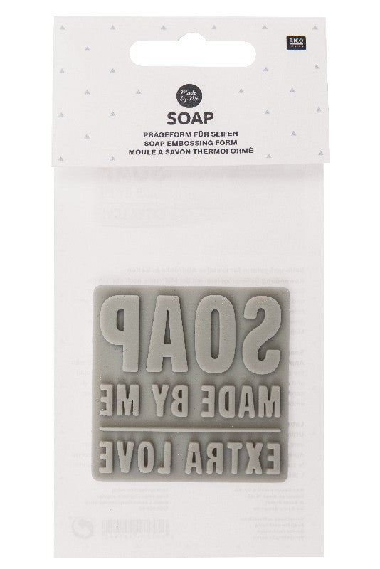 zeep stempel 49x49 mm - vierkant