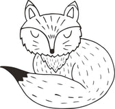 Securit window stencils - 3 x A3 - Animals