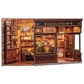 Cutebee miniatuur DIY kit - Corner coffee shop