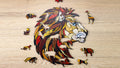Eco Wood Art legpuzzel - cadeauverpakking - leeuw