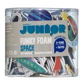 Funky foam stickers - ruimte
