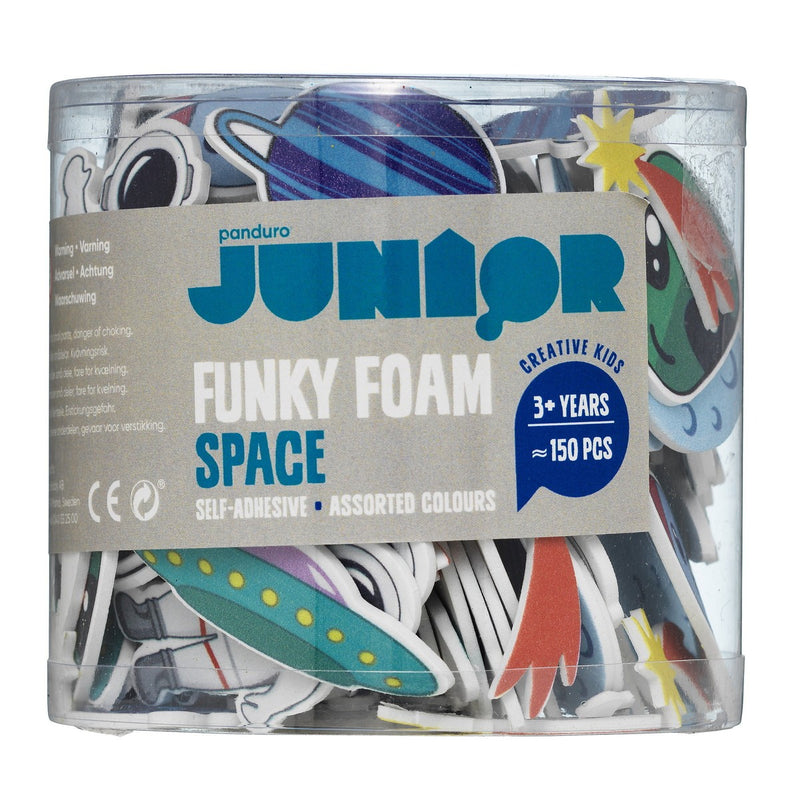 Funky foam stickers - ruimte
