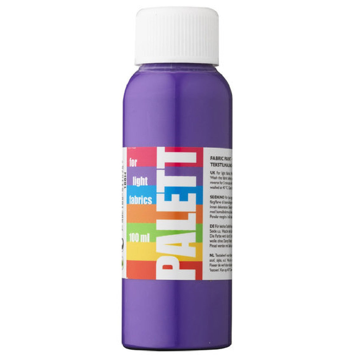 Palett textielverf - lichte stoffen - 100 ml - lila