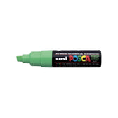 POSCA acrylmarker - beitelpunt PC-8K - 8 mm - lichtgroen