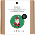 Rico Design borduurpakket - kruissteek kerstman